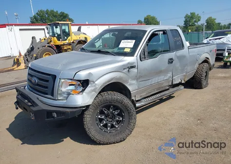 2010 Ford F-150 Stx из США, поврежденный, VIN 1FTEX1EWXAFB68716